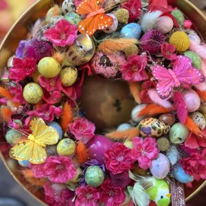 Tischkranz üppig Bunt