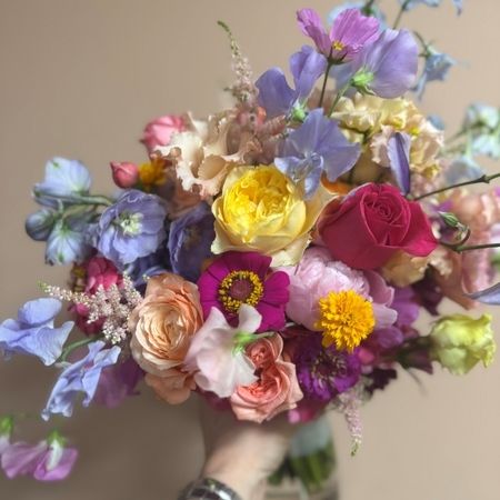 Bunter Brautstrauß