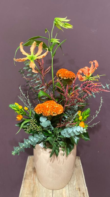 Blumenstraß in einer Vase