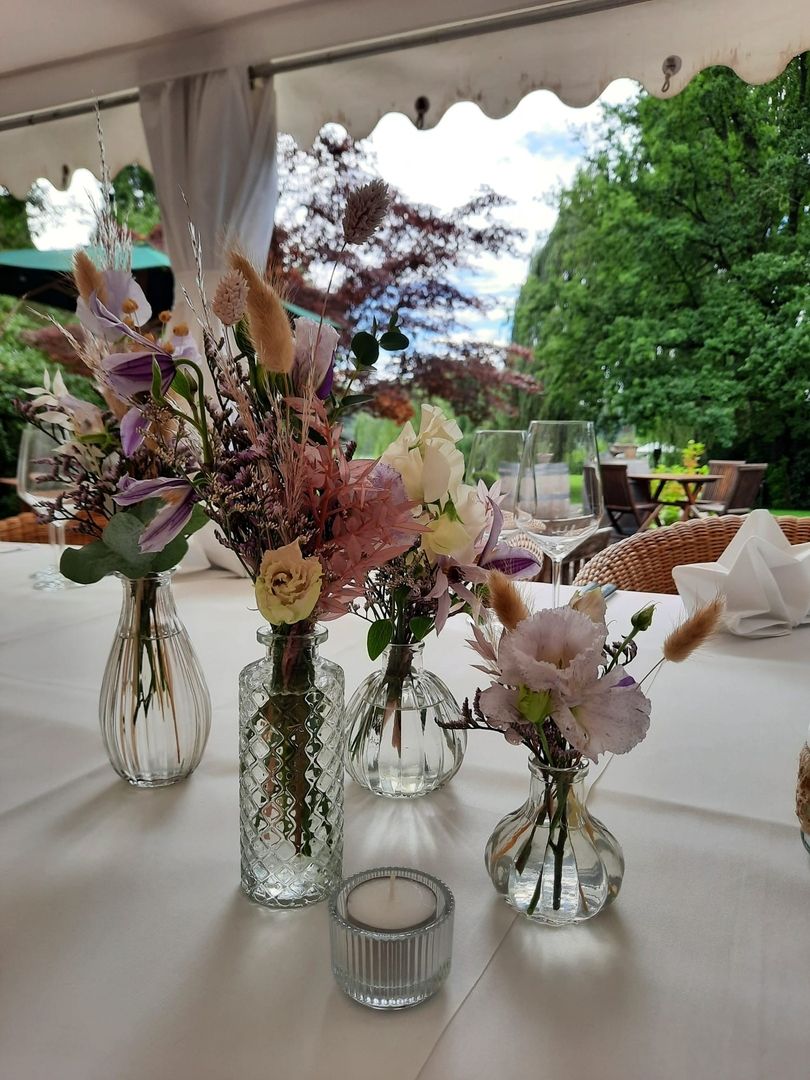 Flaschendeko Fresch and Dry